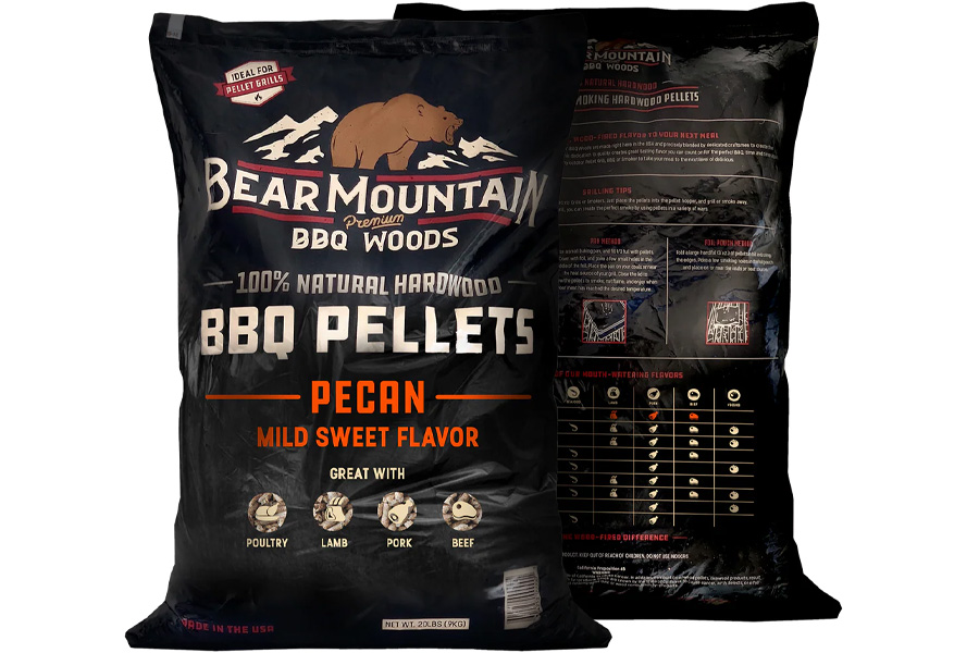 Bear Mtn. 20LBS BBQ Pellets Pecan